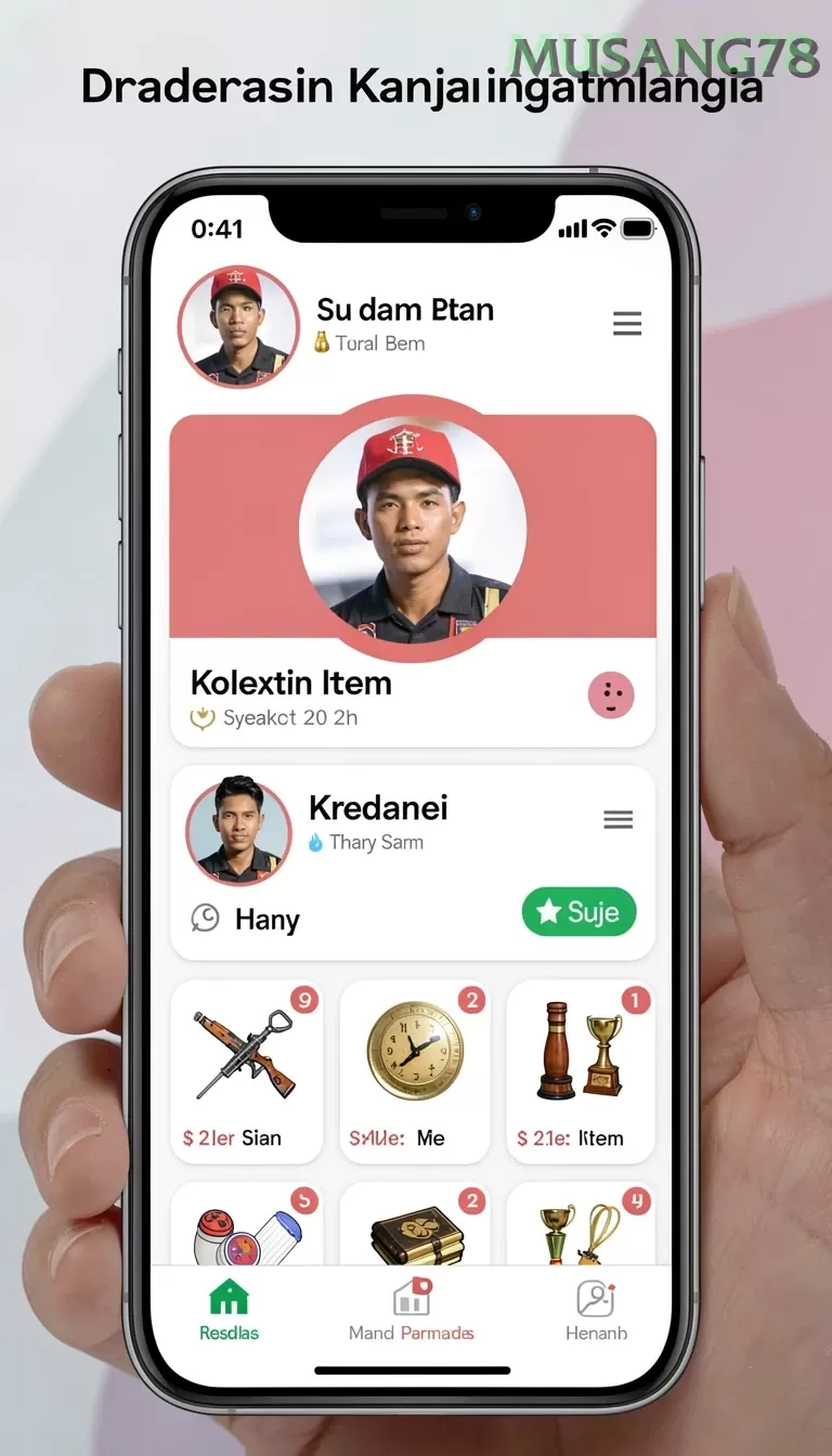 Galeri pratinjau visual musang78 build APK resmi terbaru